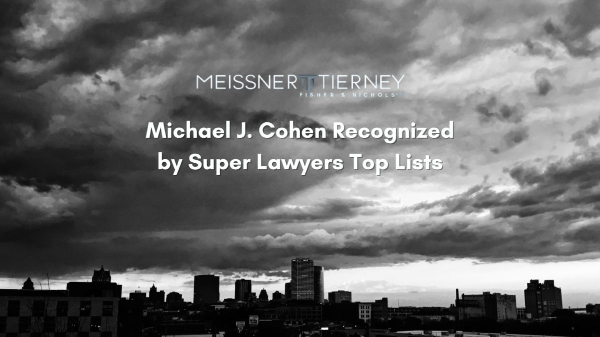 MTFN’s Michael J. Cohen Recognized by Super Lawyers Top Lists ...